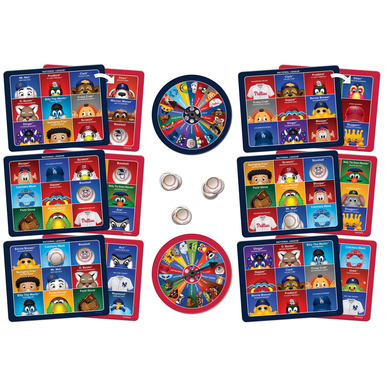 MasterPieces – MLB Bingo Game for Kids and Families