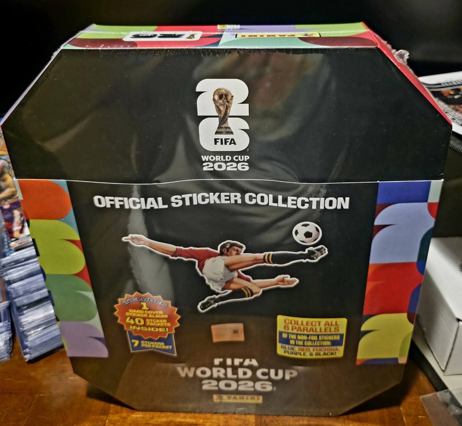 2026 Panini Soccer FIFA World Cup Sticker Stadium Box Costco Exclusive HardCover