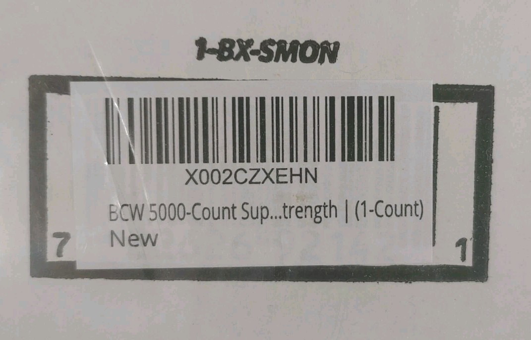 BCW Super Monster Storage Box | 5000 Count | For Trading Sports and Gaming Cards