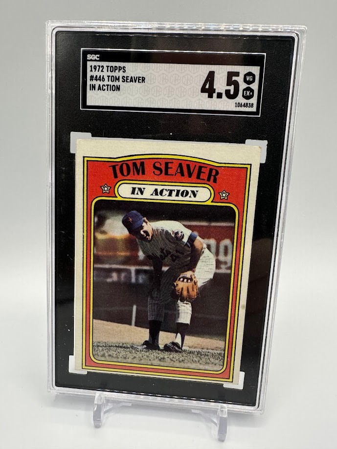 1972 Topps Tom Seaver In Action #446 SGC 4.5