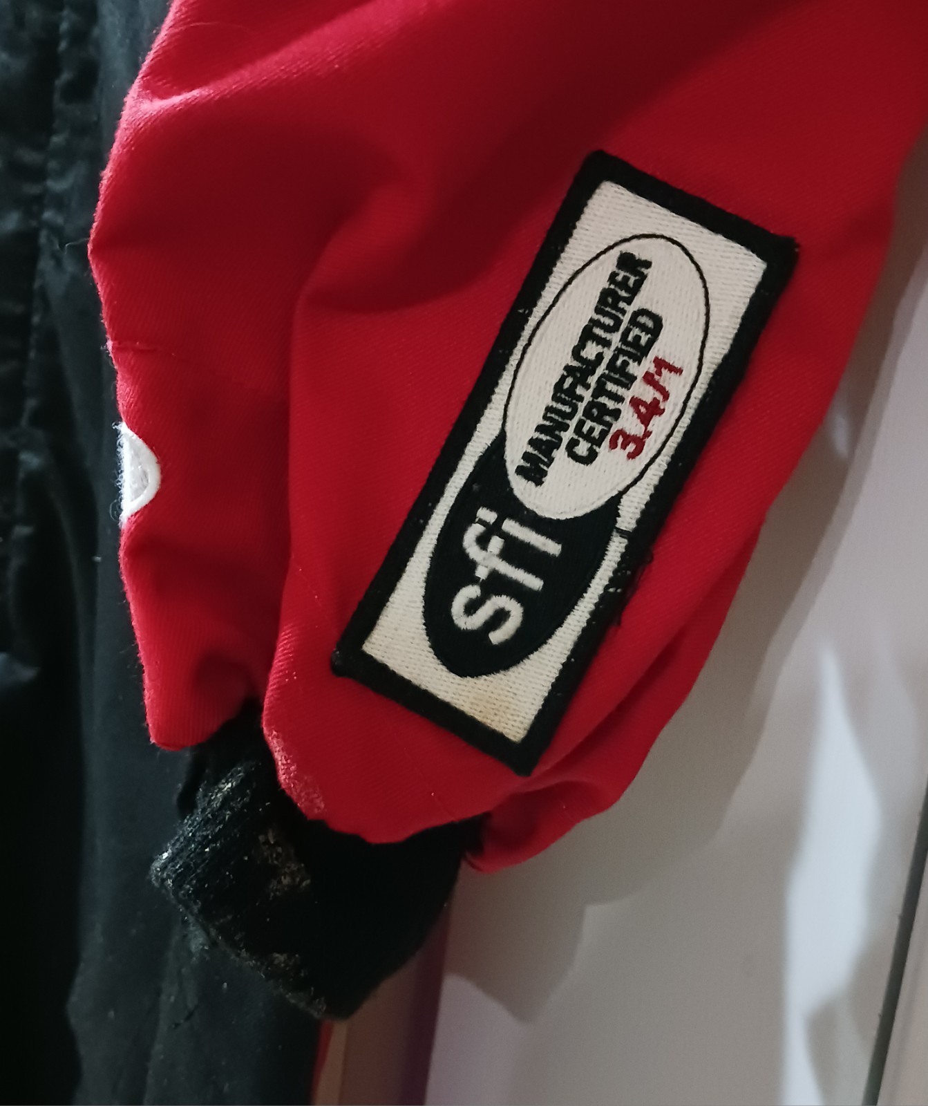 Trackhouse Racing Race Used Wendy’s Chevy Pit Crew Firesuit NASCAR Daniel Suarez