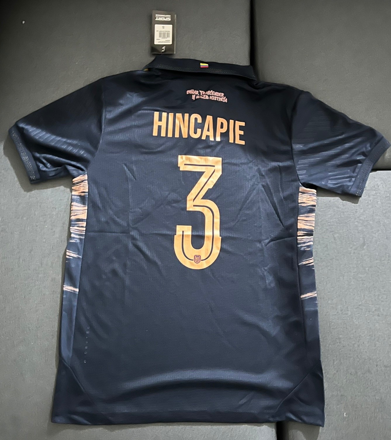 Ecuador Blue Jersey World Cup 2026 Hincapie + **GIFT** (Read Description)