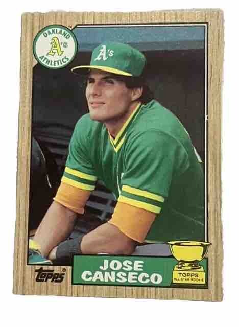 Jose Canseco 1987 Topps #620 Rookie Mint Card NOT A REPRINT! Original Buyer!