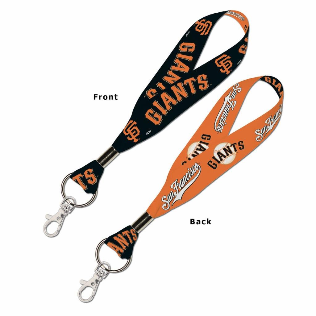 San Francisco Giants 1 Inch Key Strap (NEW) MLB Key Chain Keychain ID Lanyard