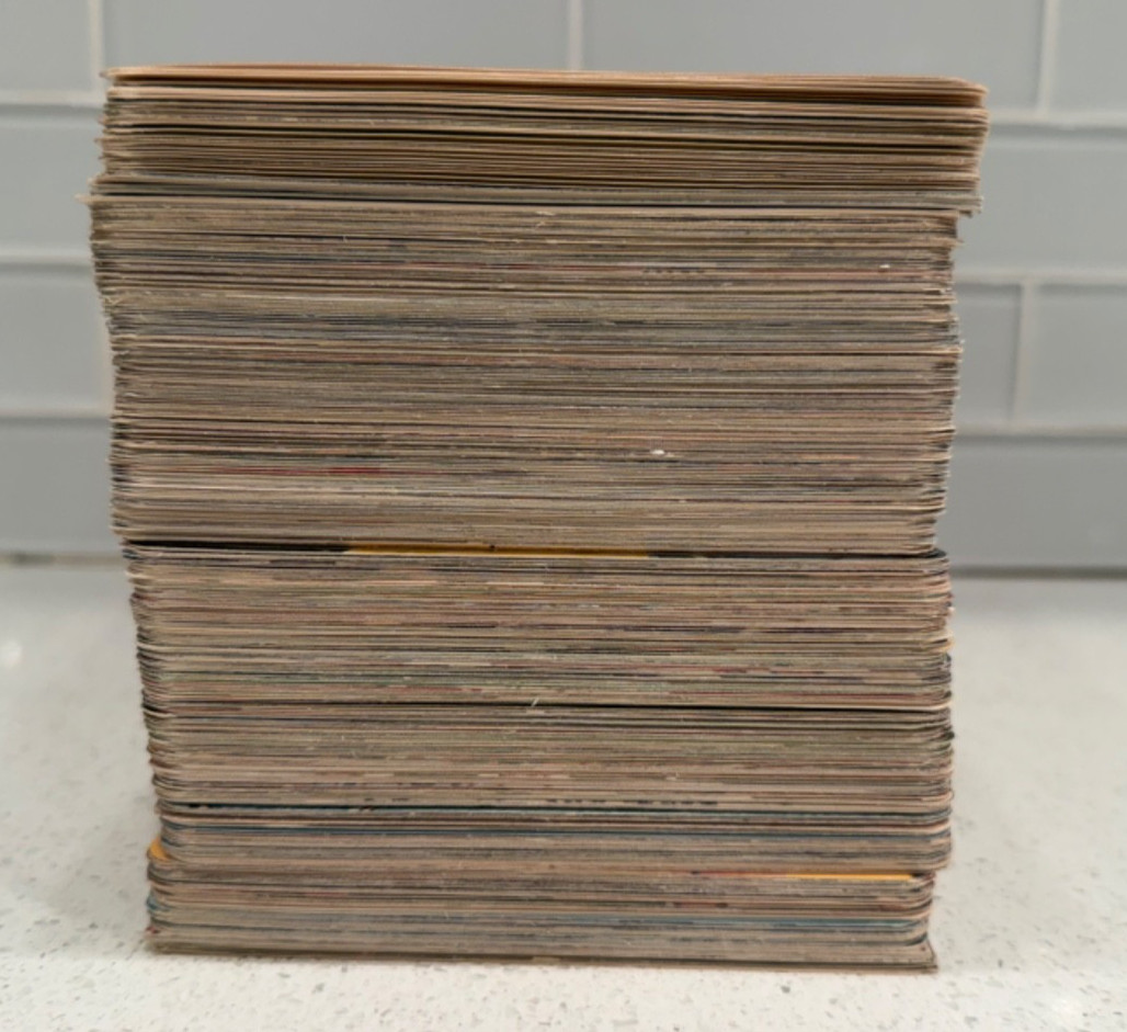 HUGE 1977-78 Sportscaster Cards – Dividers – Booklets ASSORTED 550+ piece Lot