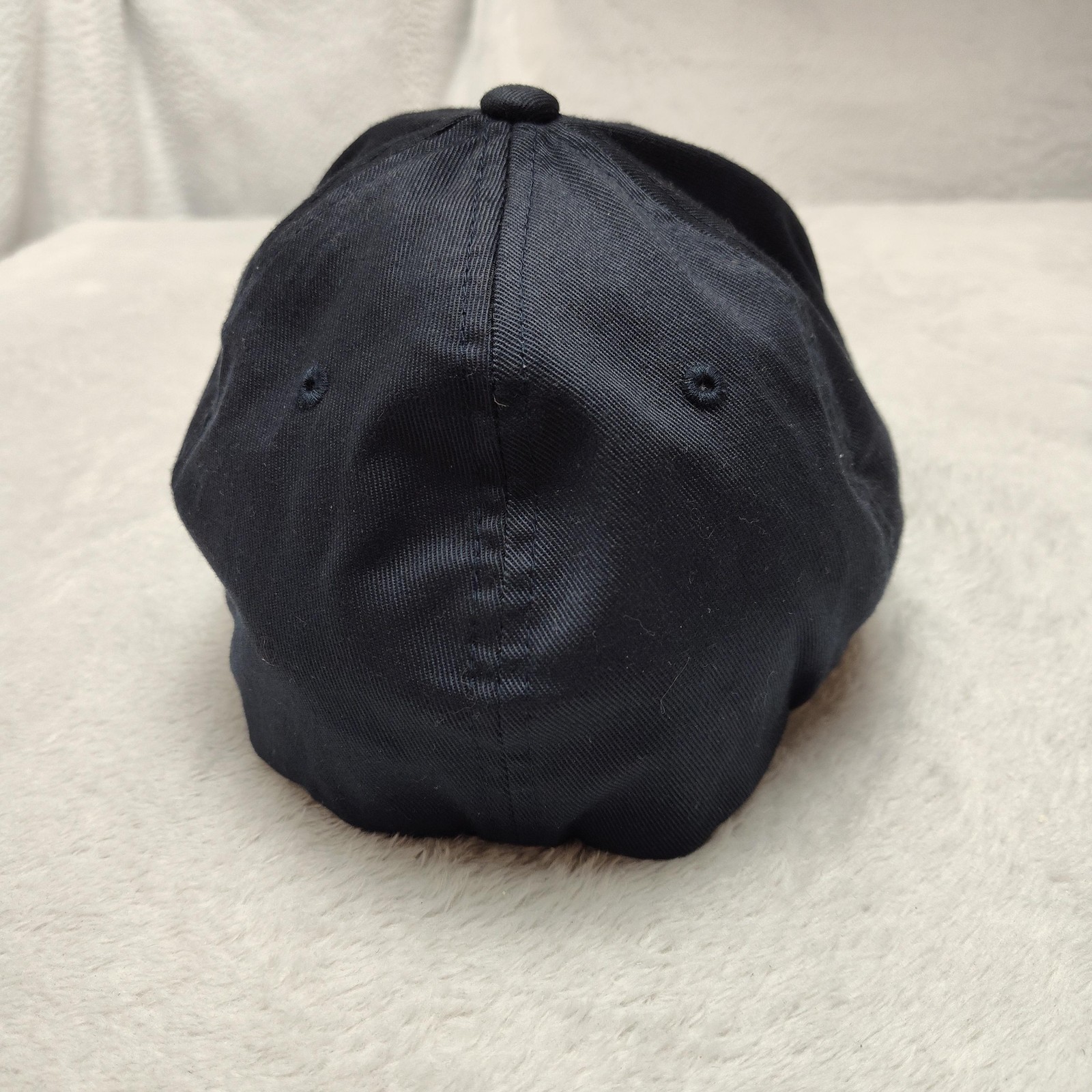 XFL UNK Hat Cap Strap Back Mens L Blue Football Flexfit Yupoong Stretch