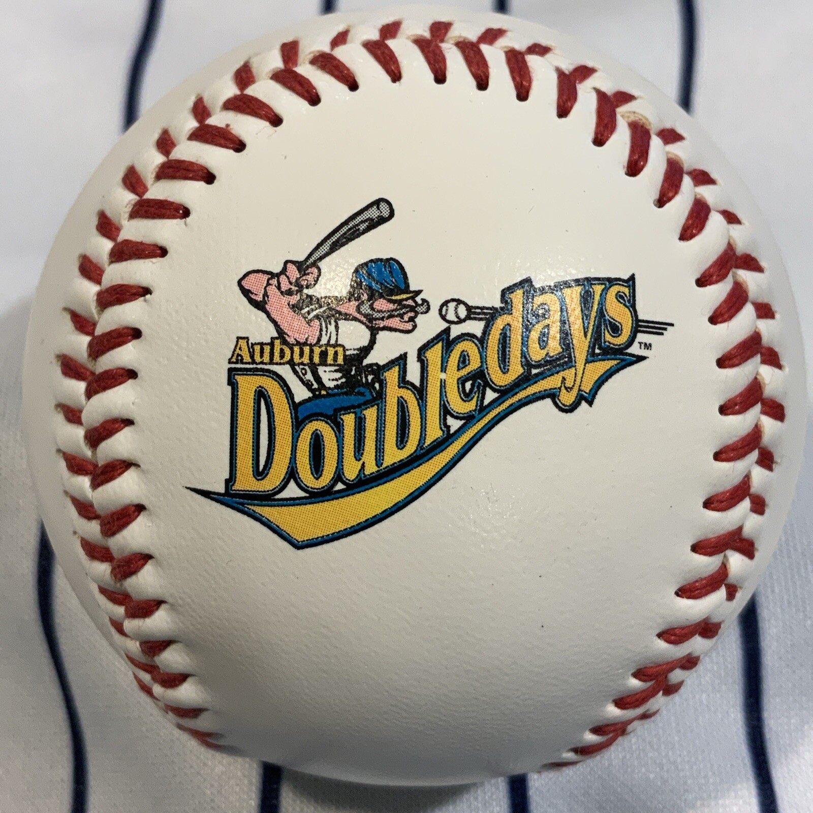 Auburn Doubledays Auburn Police Union Local 195 SGA Souvenir Baseball Ball