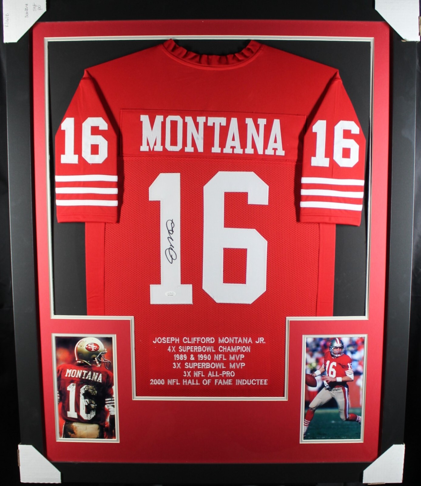 Custom Jersey Framing – 35×43 – You provide the Jersey