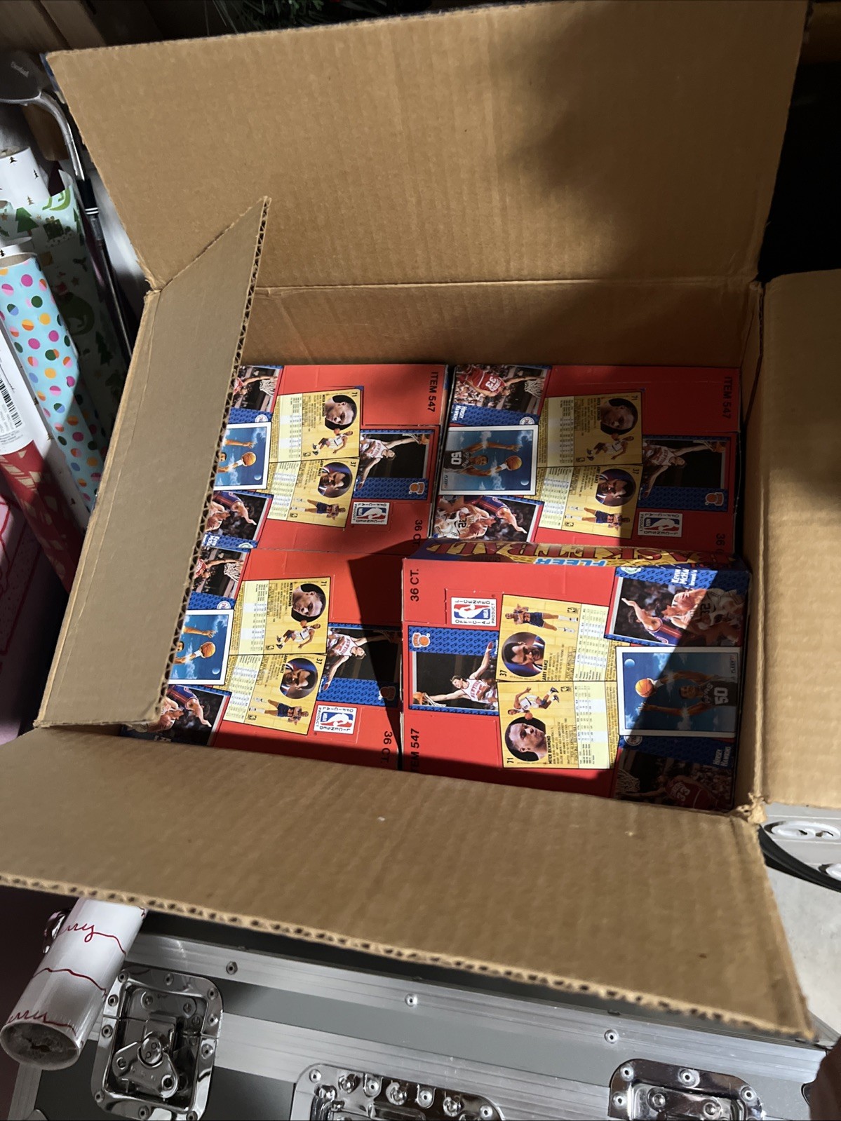 1991 Fleer BASKETBALL Sealed Box From Case PRO VISIONS Michael Jordan