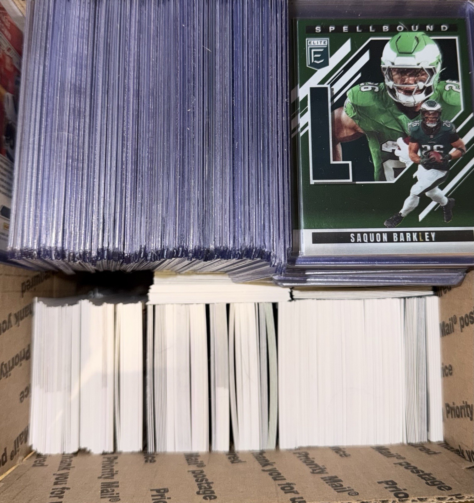 100 Card Lot – Random NFL Football Card Assortment – No Duplicates