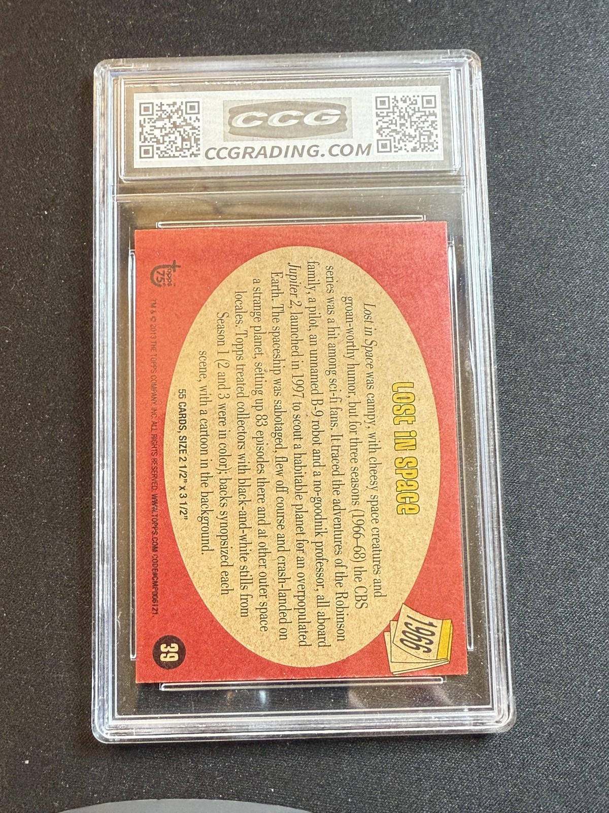 Lost in Space 2013 Topps 75th Anniversary CCG MINT AUTHENTIC