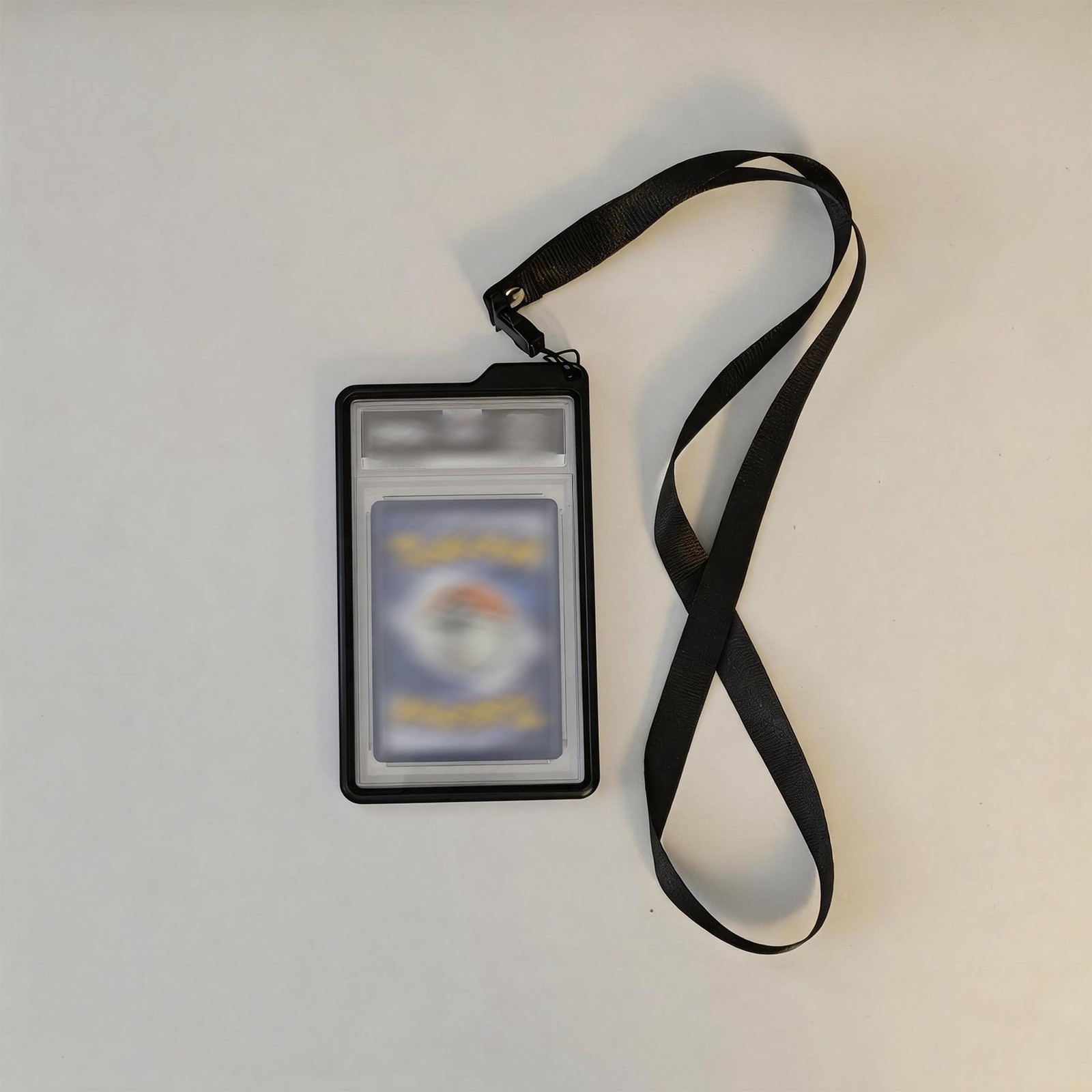 For PSA/CGC 35PT Magnetic Shockproof Graded Card Display Holder Case + Lanyard
