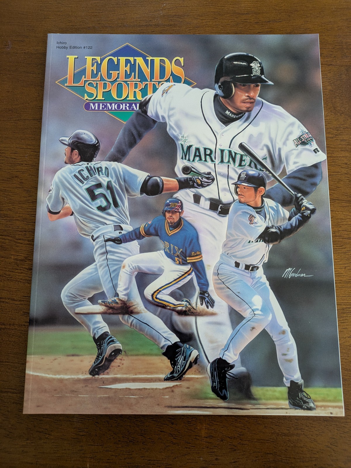 George Brett Kansas City Legend Sports Magazine #57 and #122 W/Uncut Cards