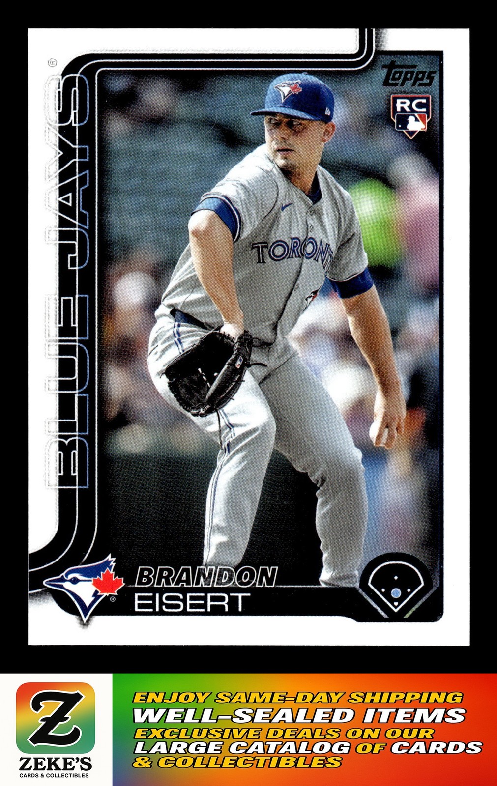 2025 TOPPS SERIES 2 #359 BRANDON EISERT RC