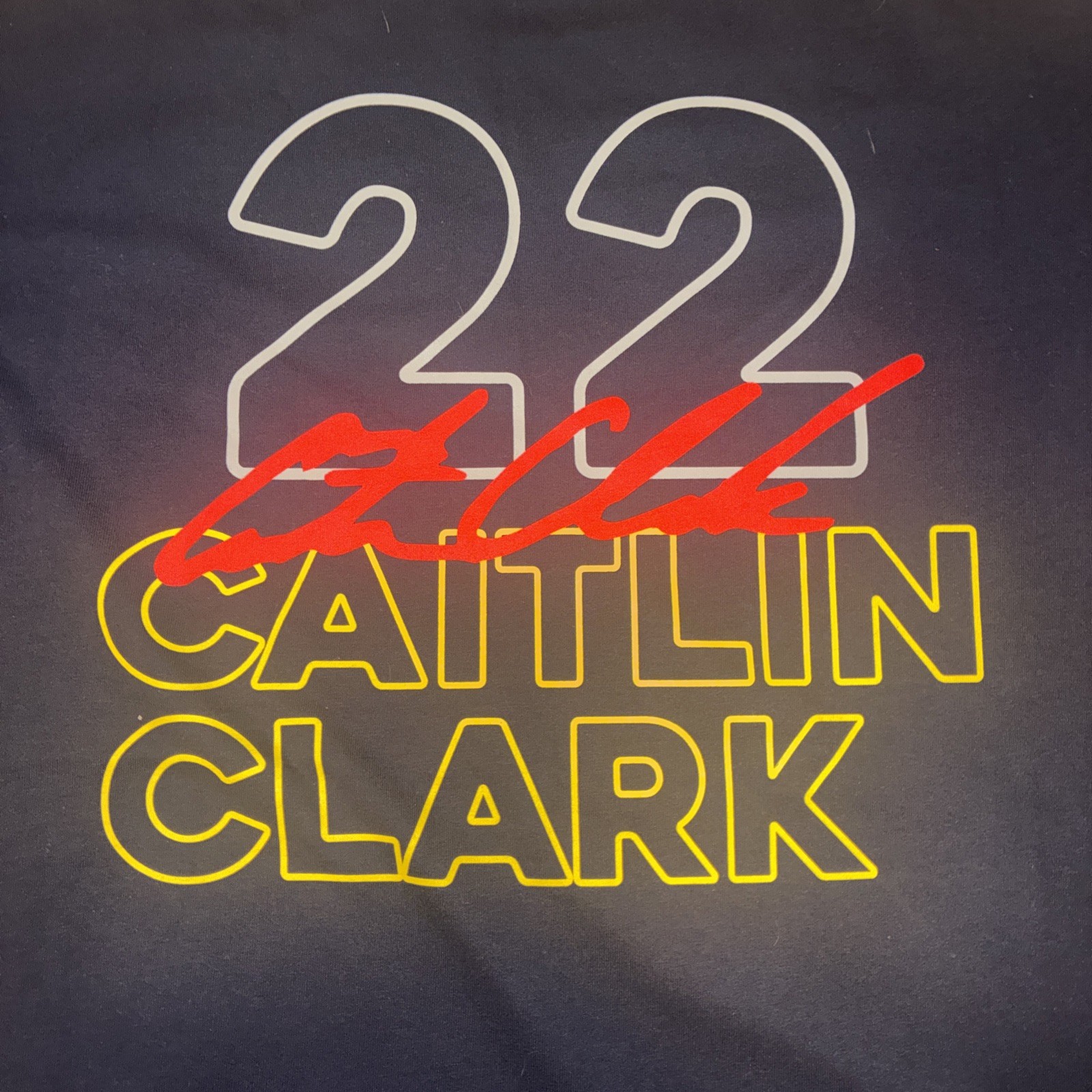 Unisex round21 Caitlin Clark Navy Indiana Fever Indiana Bound T-Shirt Size XL