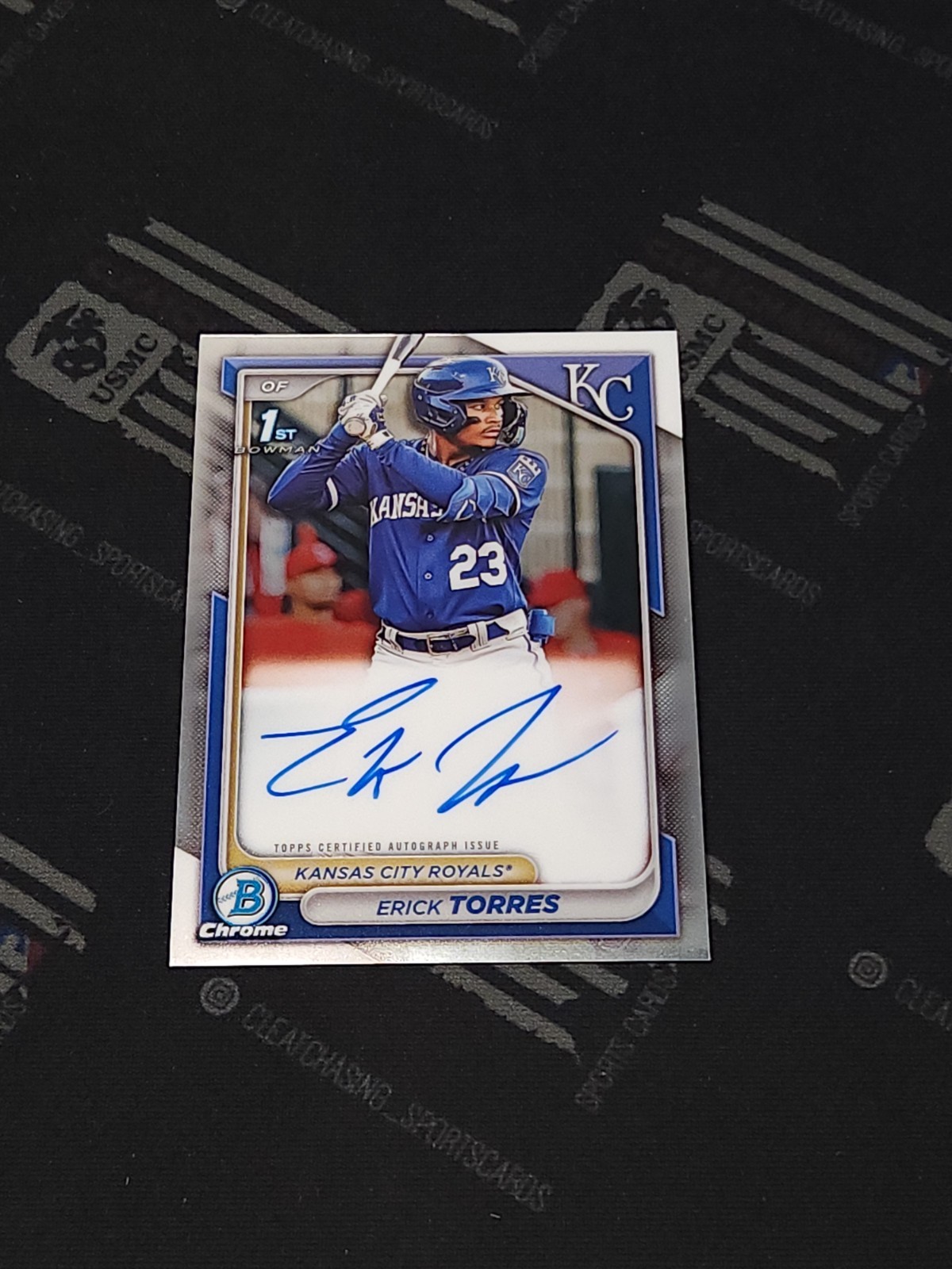 2024 Bowman Chrome Erick Torres #CPA-ET 1st Bowman Auto