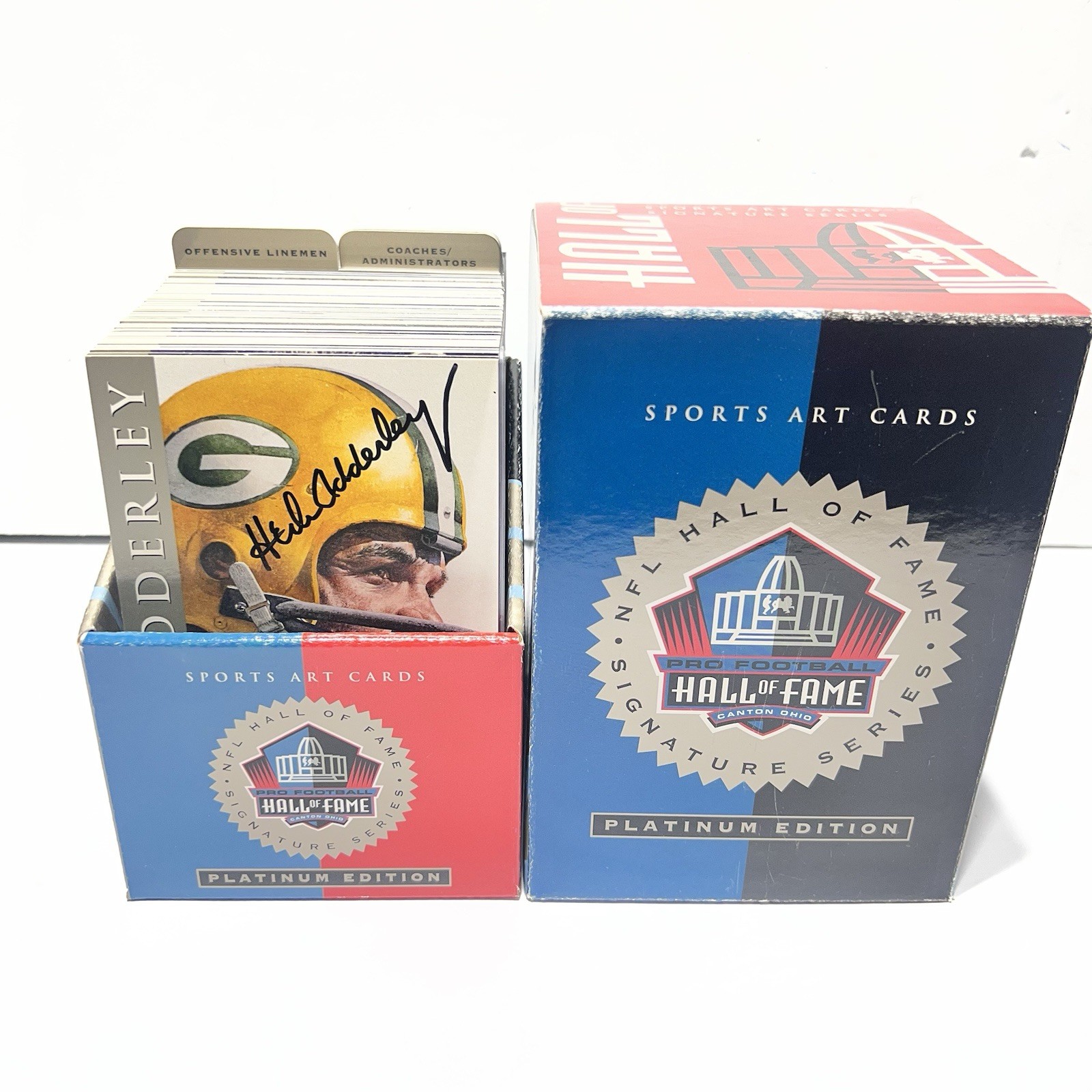 1998 Ron Mix NFL Signature Series Autograph Set 116 Sports Art Cards 29/2500