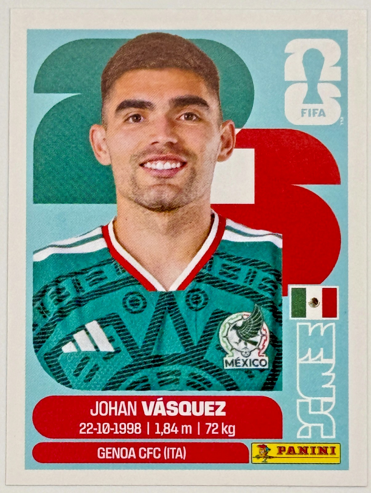 2026 Panini FIFA World Cup Mexico Stickers Pick Your Number MEX2-MEX20