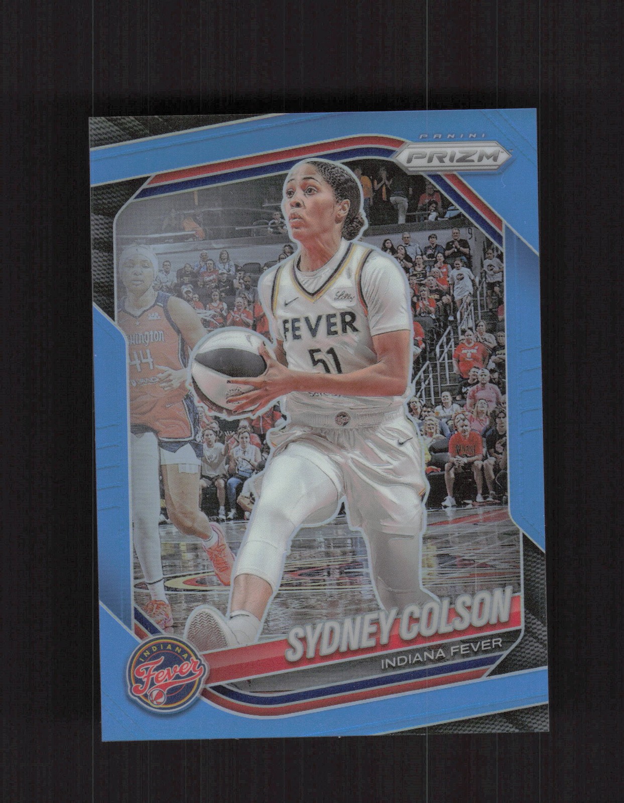 2025 Panini Prizm WNBA #1 Sydney Colson Carolina Blue Prizms #/125