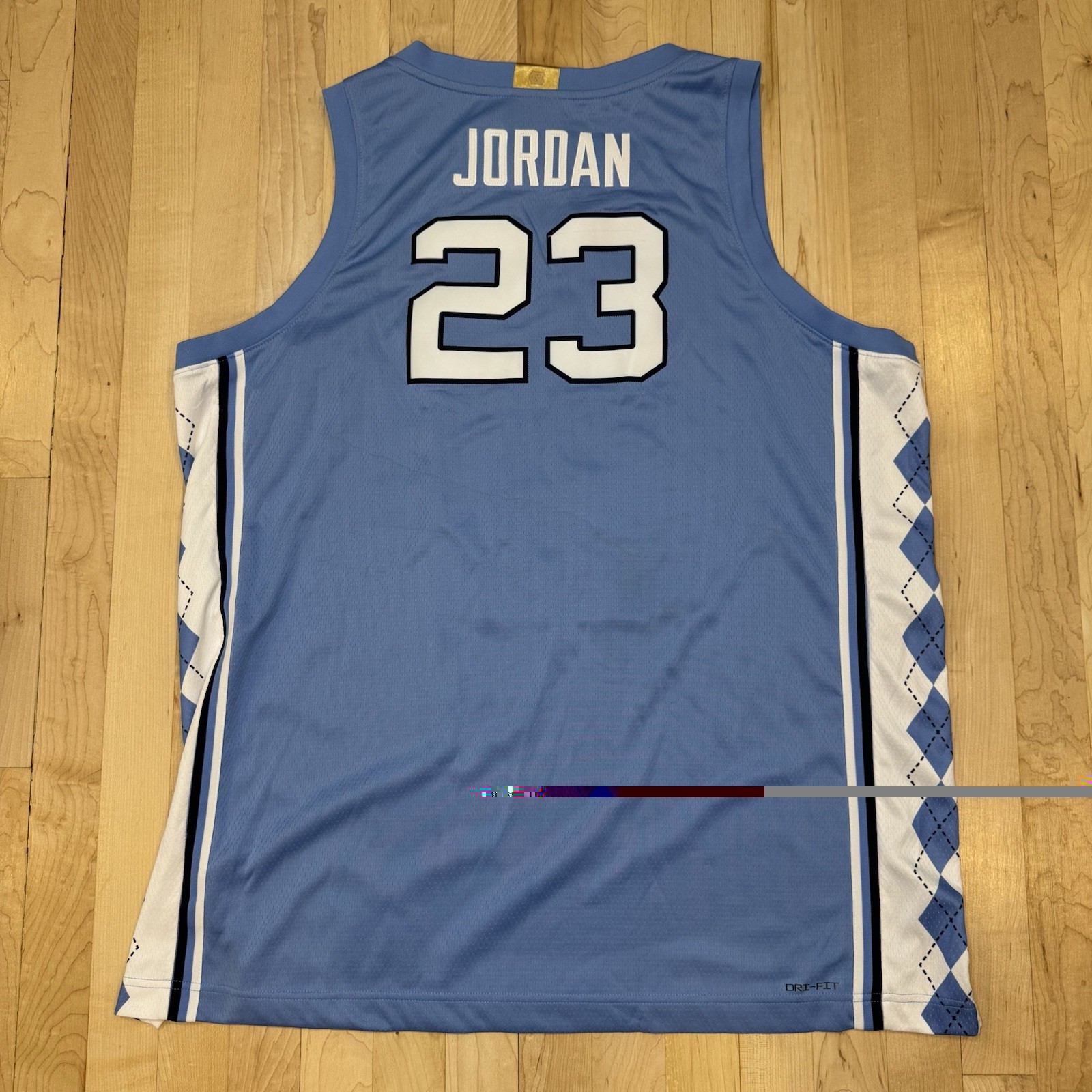 Michael Jordan North Carolina Tar Heels Jersey 23 Mens 2XL Blue White UNC Nike