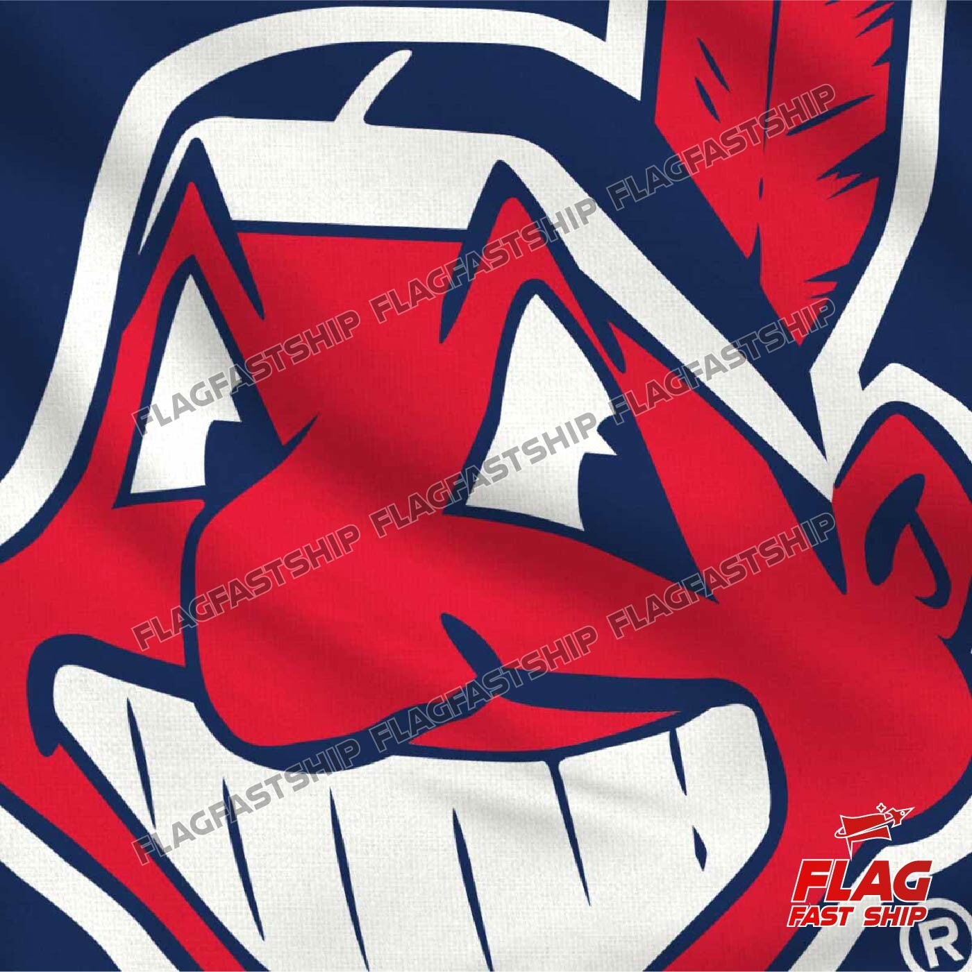 Cleveland Indians Flag 3×5 FT Logo w Grommets 2022 Design MLB FREE Shipping