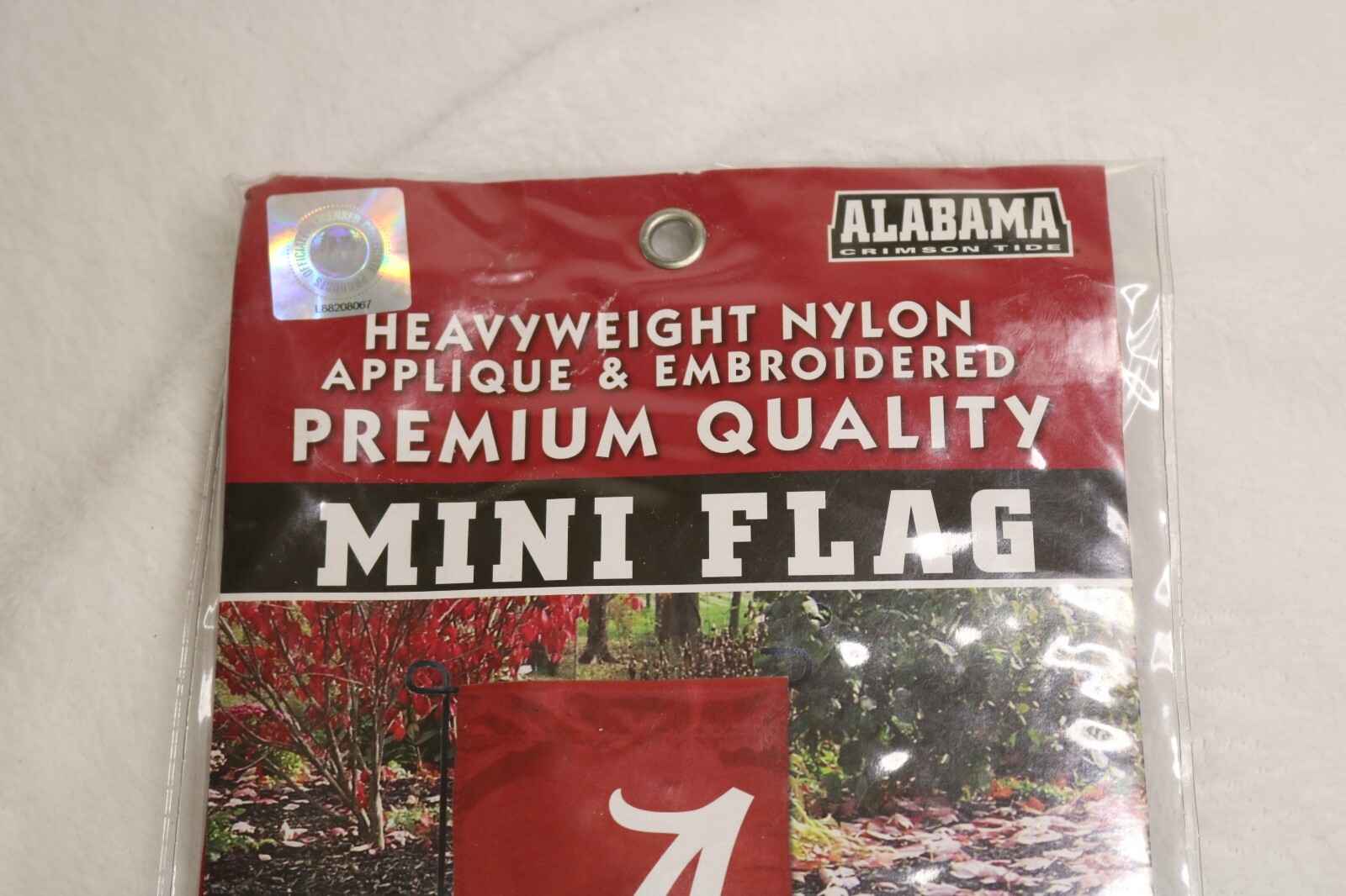 ALABAMA CRIMSON TIDE PREMIUM MINI GARDEN FLAG 15 X 10.5 New In Package LOOK