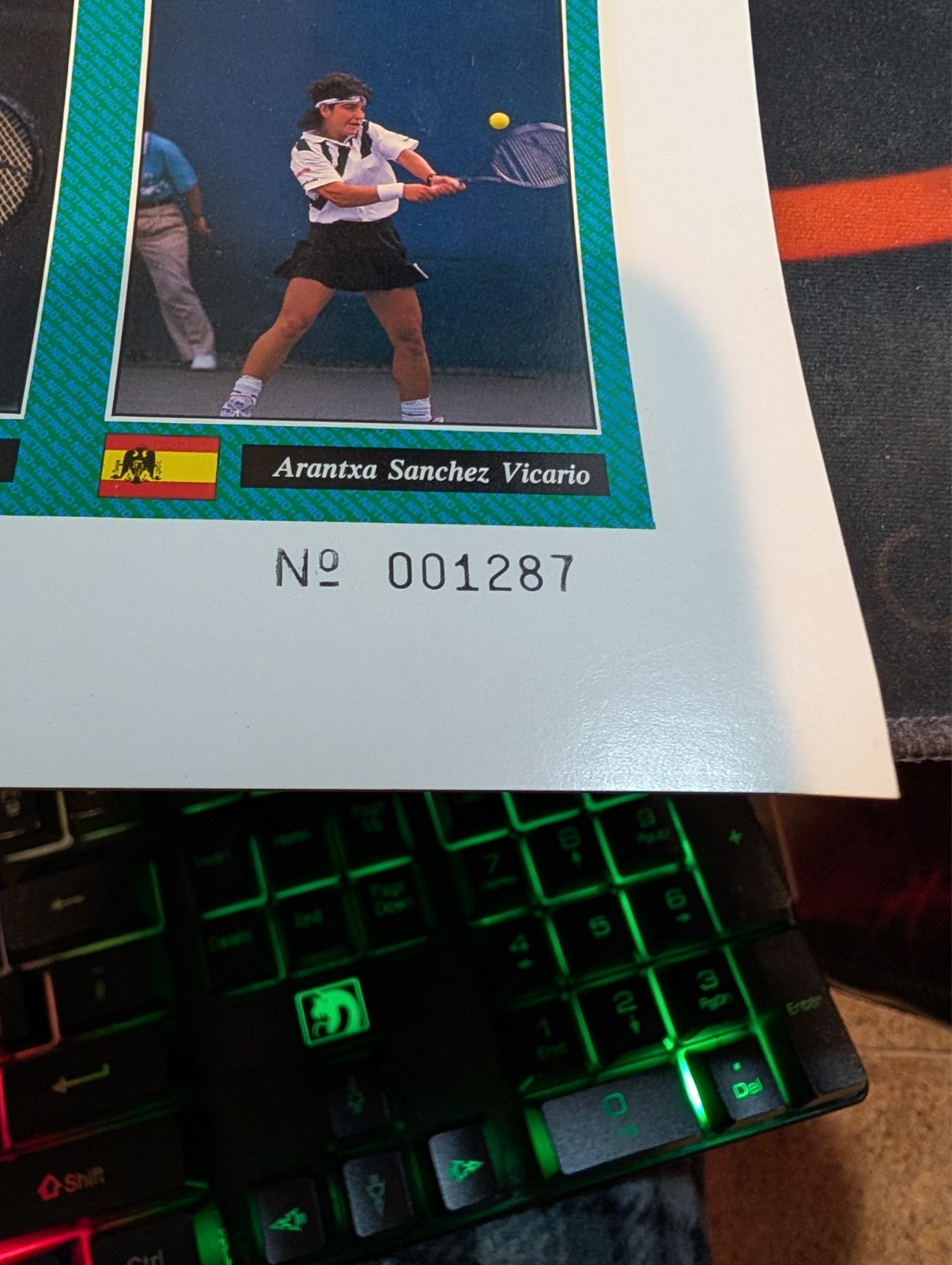 RARE..1992 Netpro Tour Stars Tennis Card Prototype Set (9) Lendl, Becker, Graf +