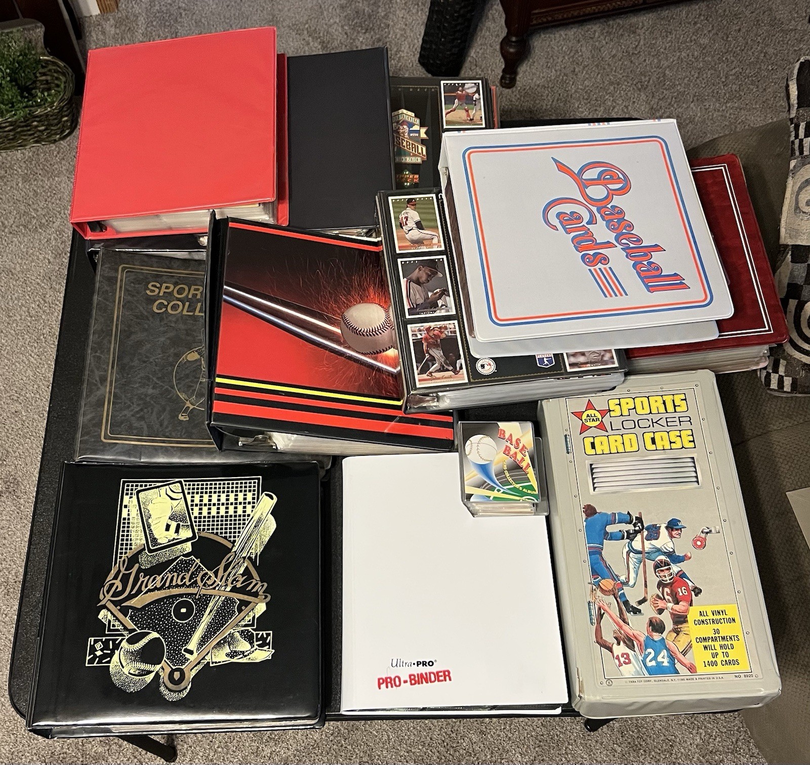 1975-2018 Sports card collection – 11 binders/8-10 boxes & more – Other vintage