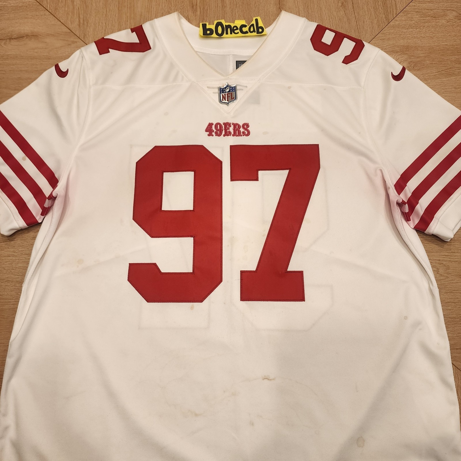 49ers Jersey XL Nick Bosa Stitched Nike Vapor Limited San Francisco *RARE* 2022
