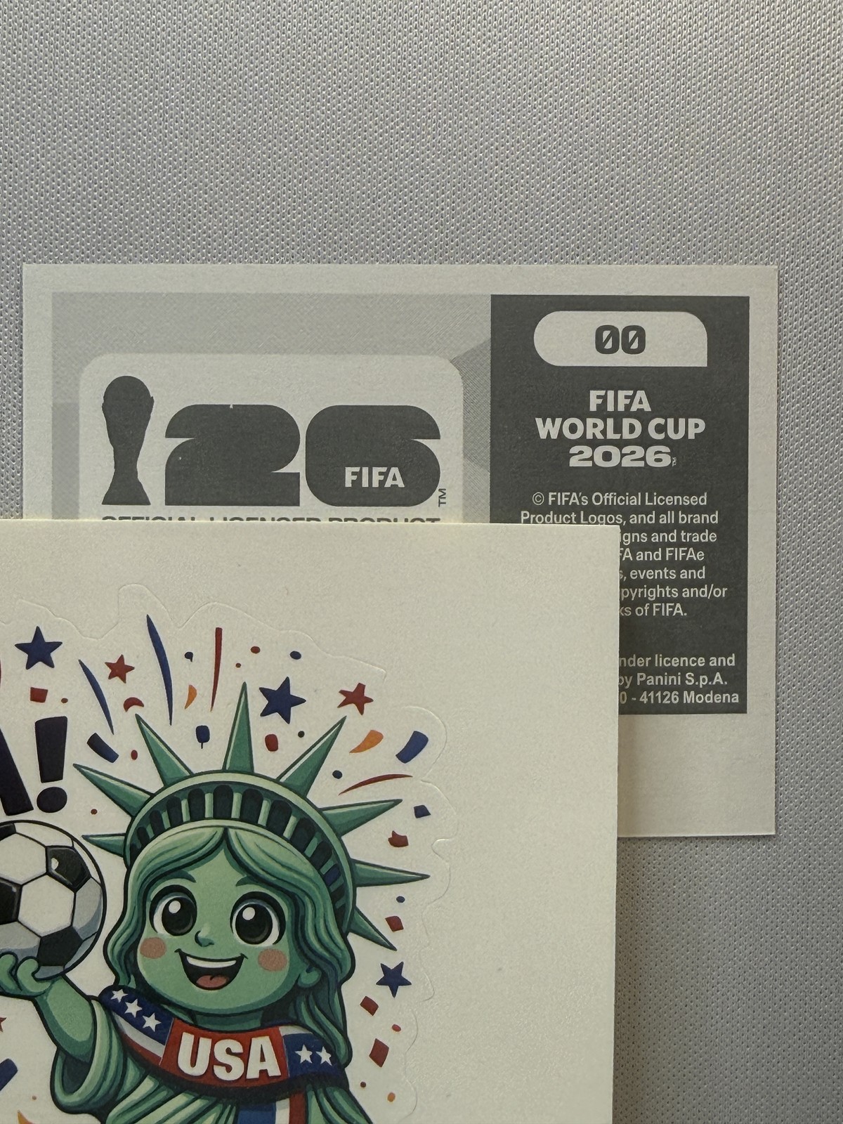 2026 Panini FIFA World Cup Sticker #00 Panini Logo FOIL