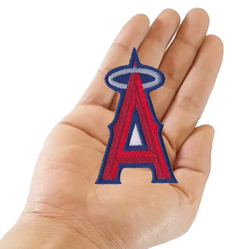 Wholesale Los Angeles Angels Baseball Logo Size 2.0″x3.5″ Sew Iron On Patches