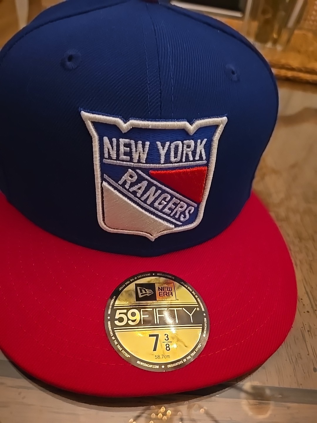 NewYork Rangers New Era Fitted Hat,NHL 595O 1994 All-Star Game NYC Exclusive…