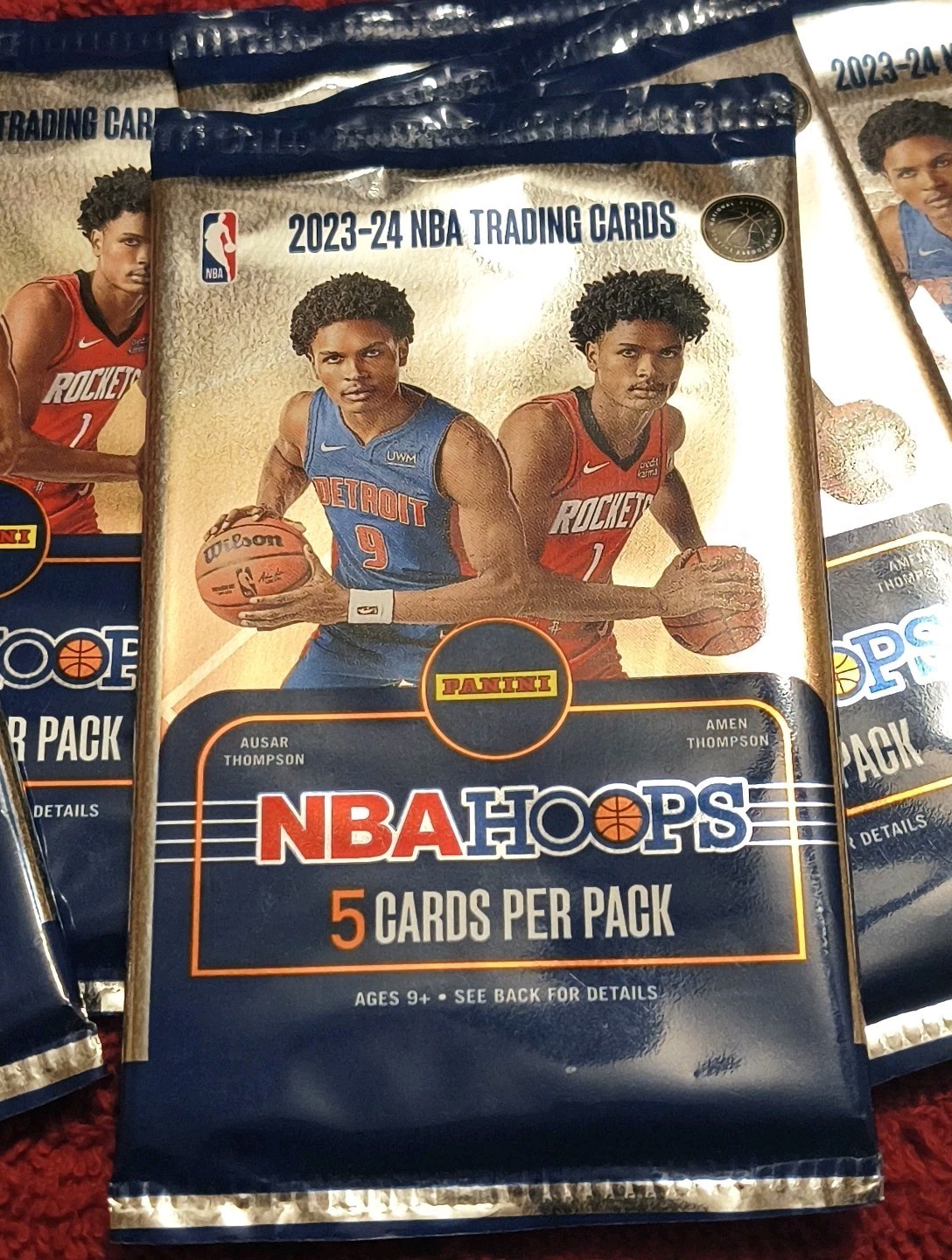 2023-24 Panini Nba Hoops Pack-Factory Sealed (Rookies & More)