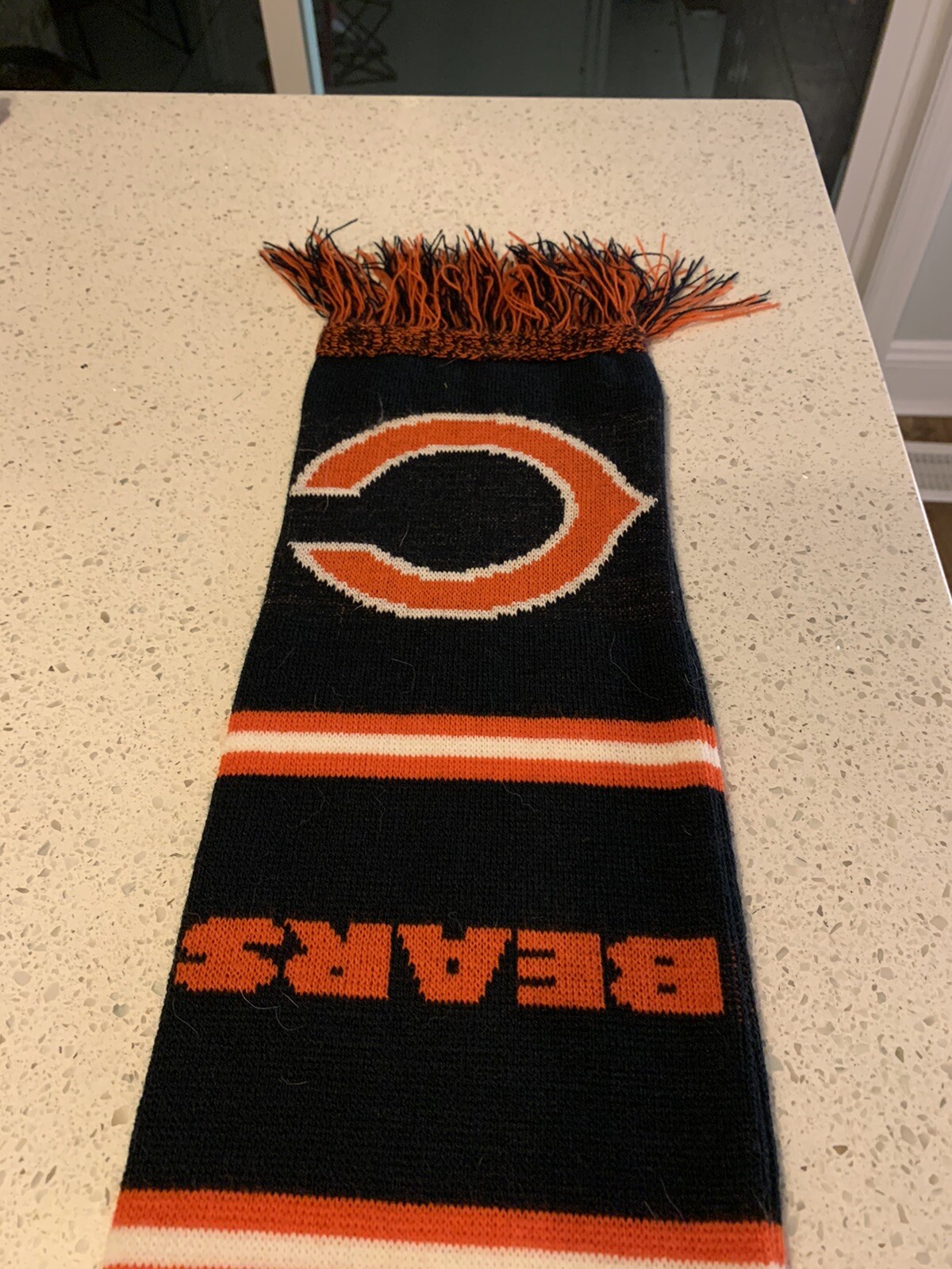Chicago Bears Knit Scarf, 6.5” W x 65” L, NFL, Forever Collectibles