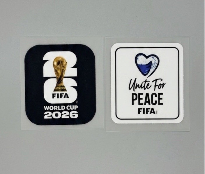 2026 FIFA World Cup Patch Soccer Jersey Iron On Black & Group Stage Round 1