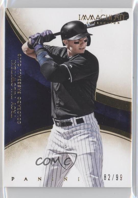 2014 Panini Immaculate 82/99 Troy Tulowitzki #36 cm0