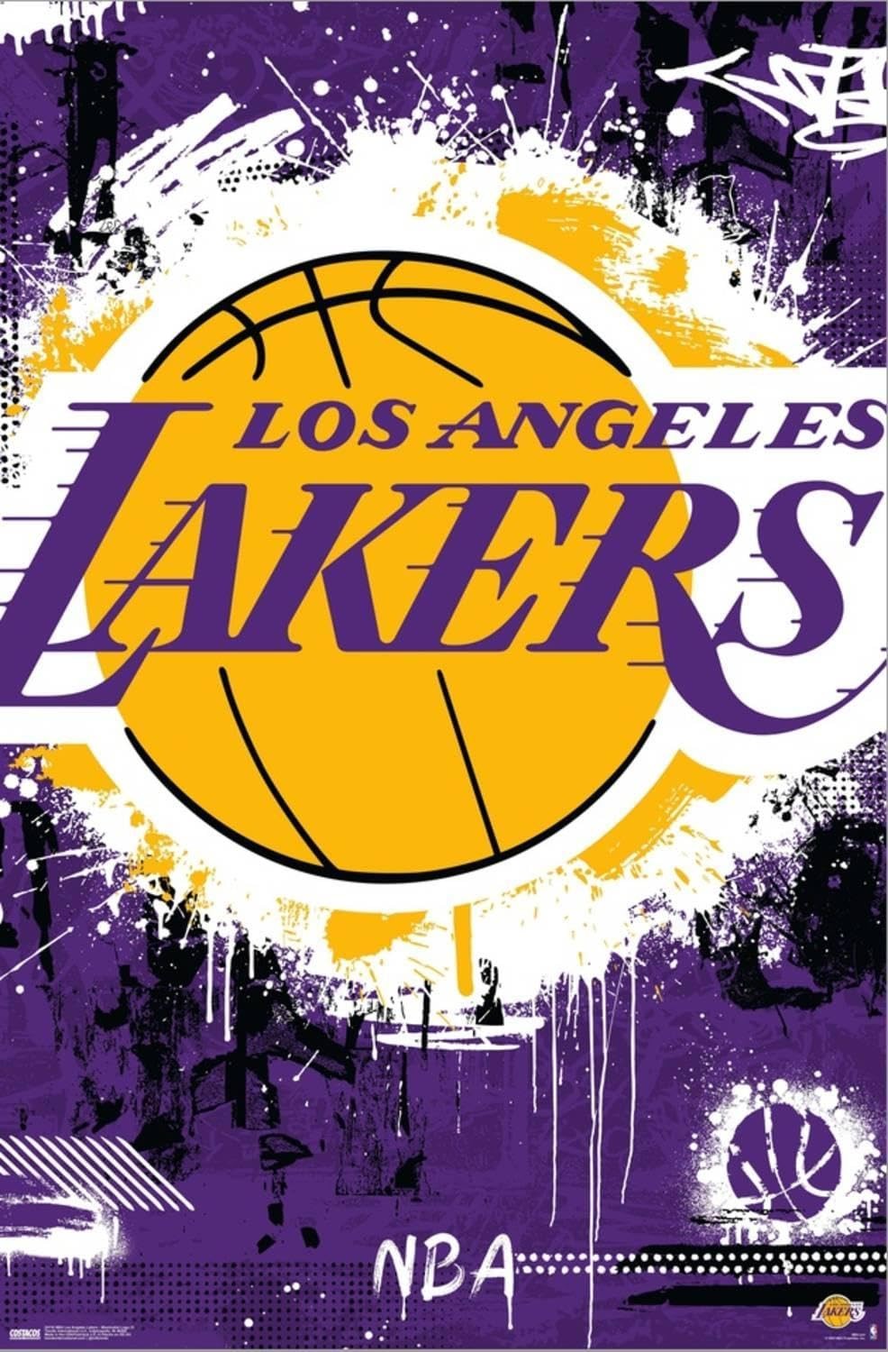 Trends International Nba Los – 23 Canvas Wall Poster