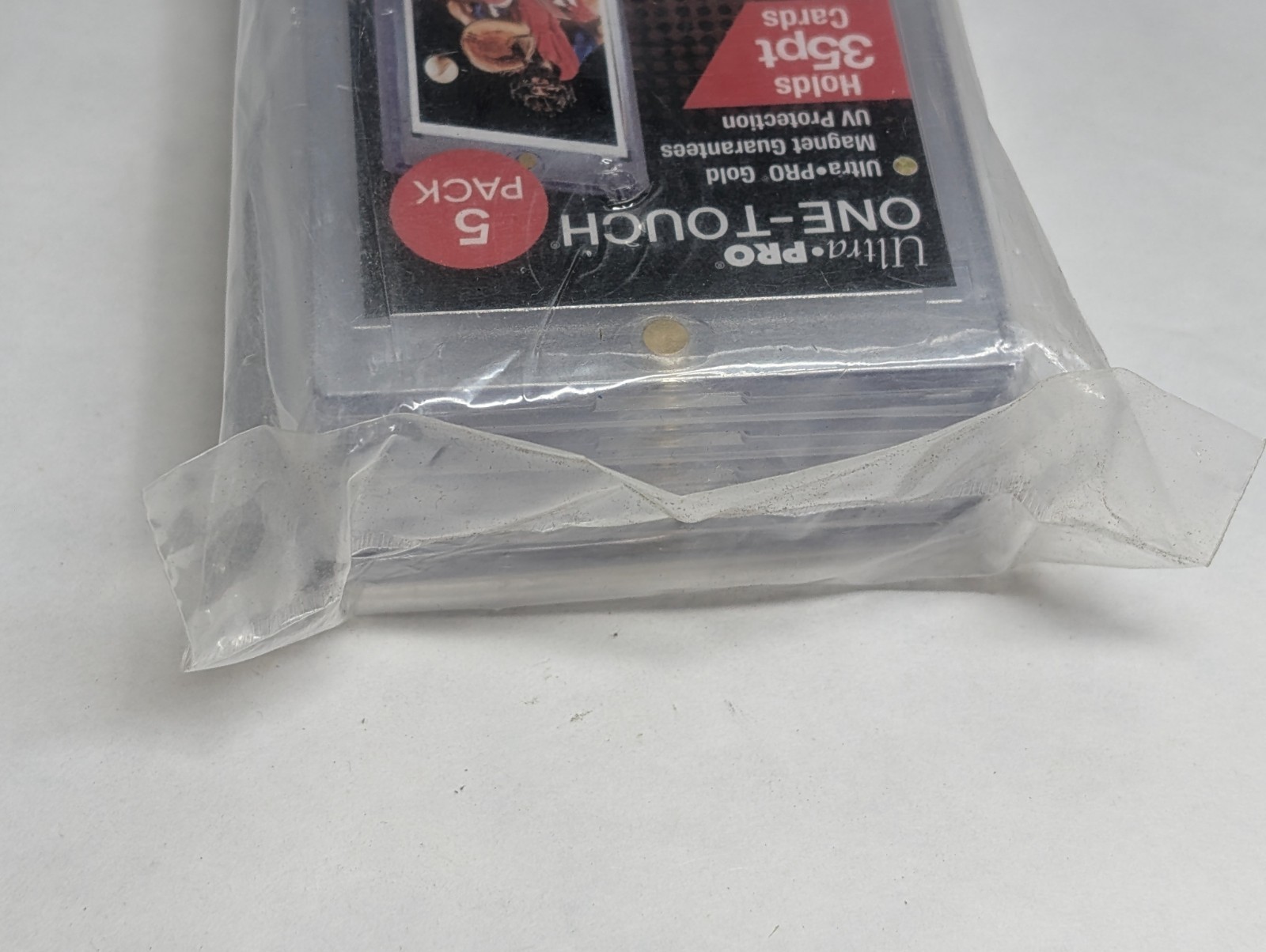 Ultra Pro One-Touch Magnetic Card Holder 35pt Point – 5 PACK