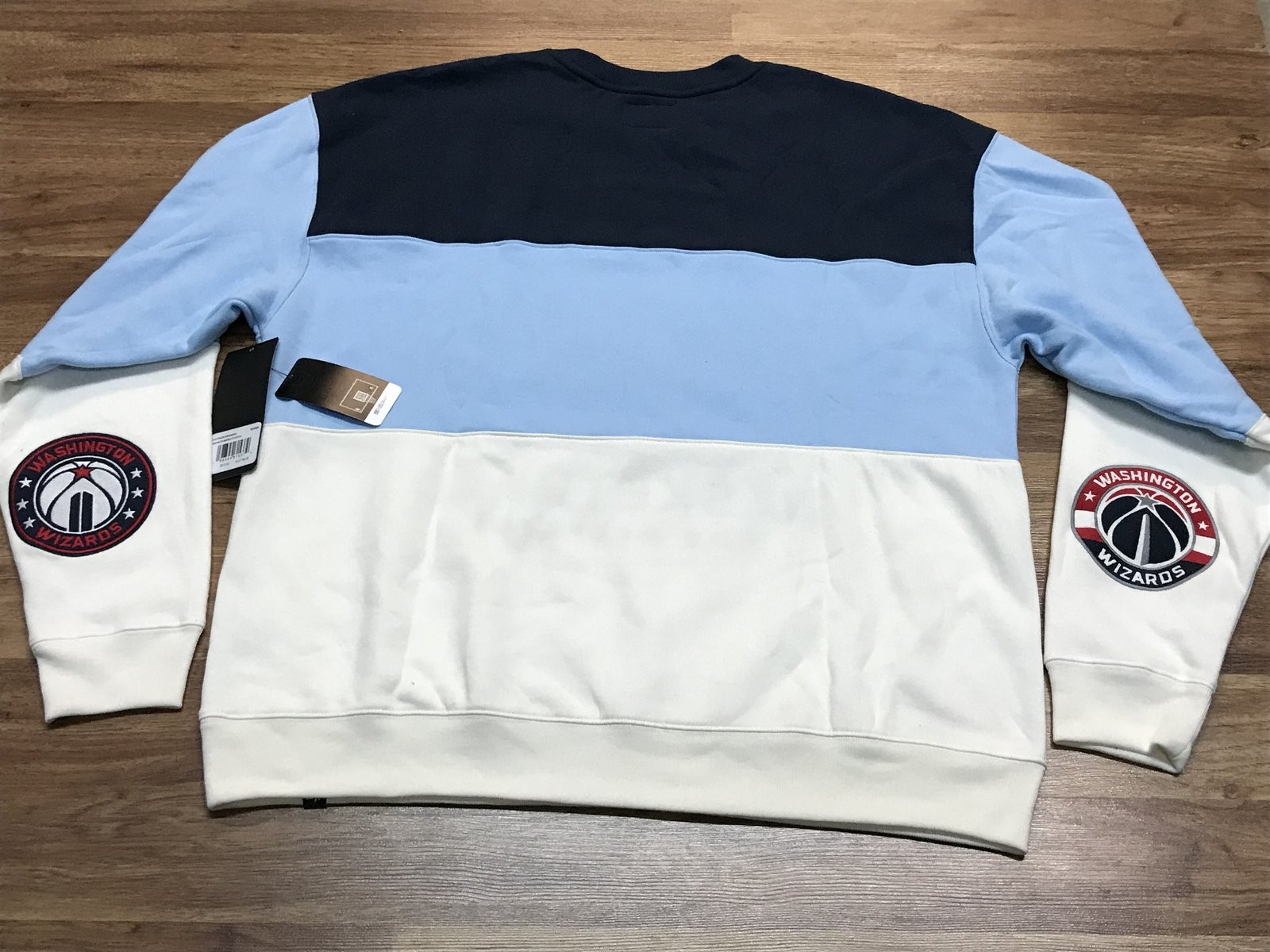 MENS XL – NEW ’47 Brand NBA Washington Wizards The District Fleece Sweatshirt