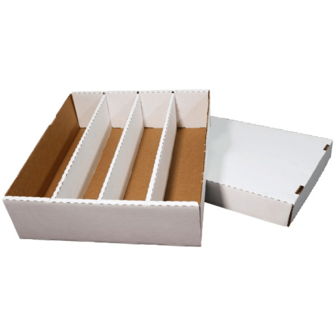 3-Pack • 3200-count • Trading Card Storage Box • Woodhaven Trading Firm