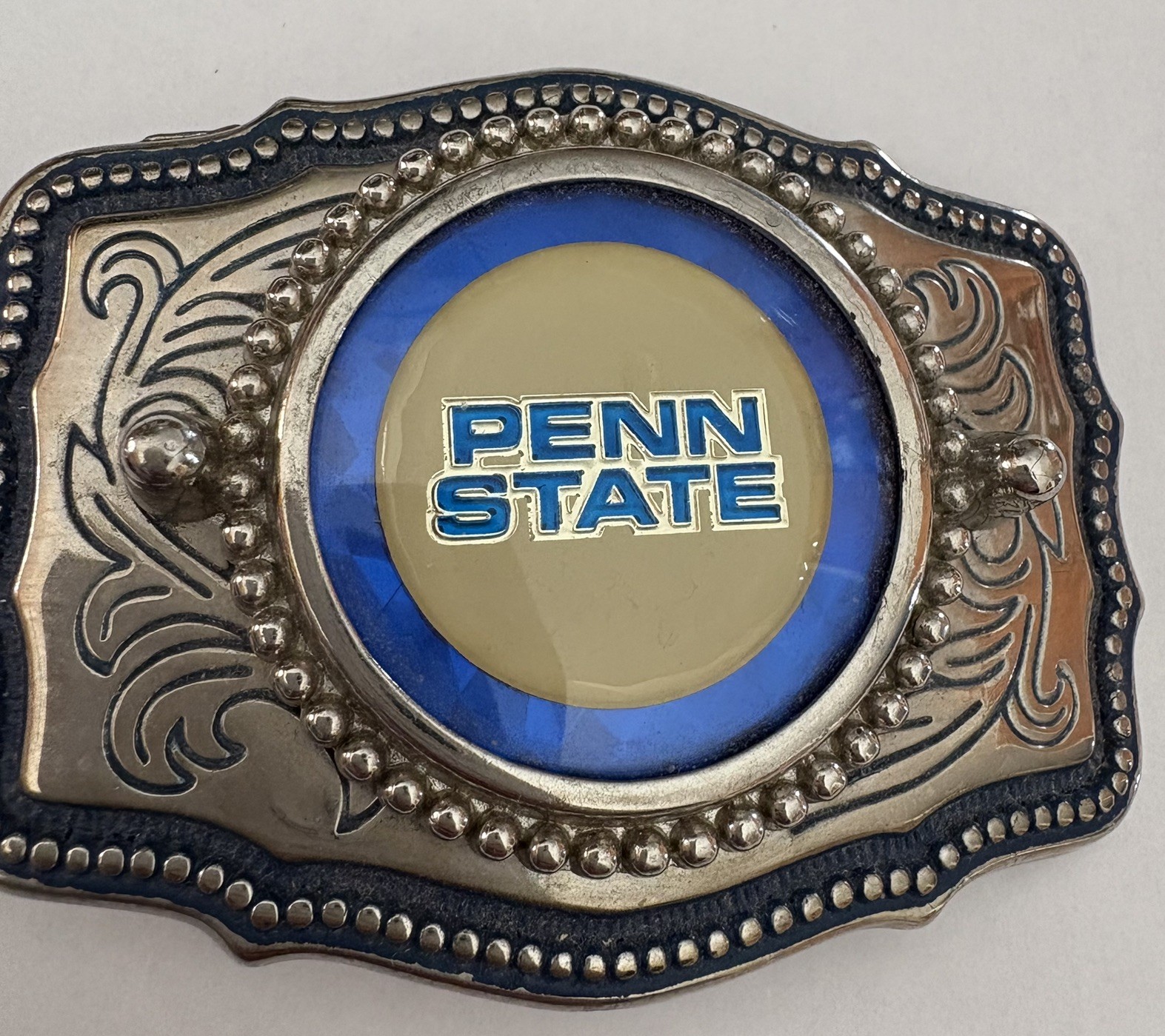 VTG – Penn State Belt Buckle 3.5″ In. Long – PSU Nittany Lions – Lion Pride – 🦁