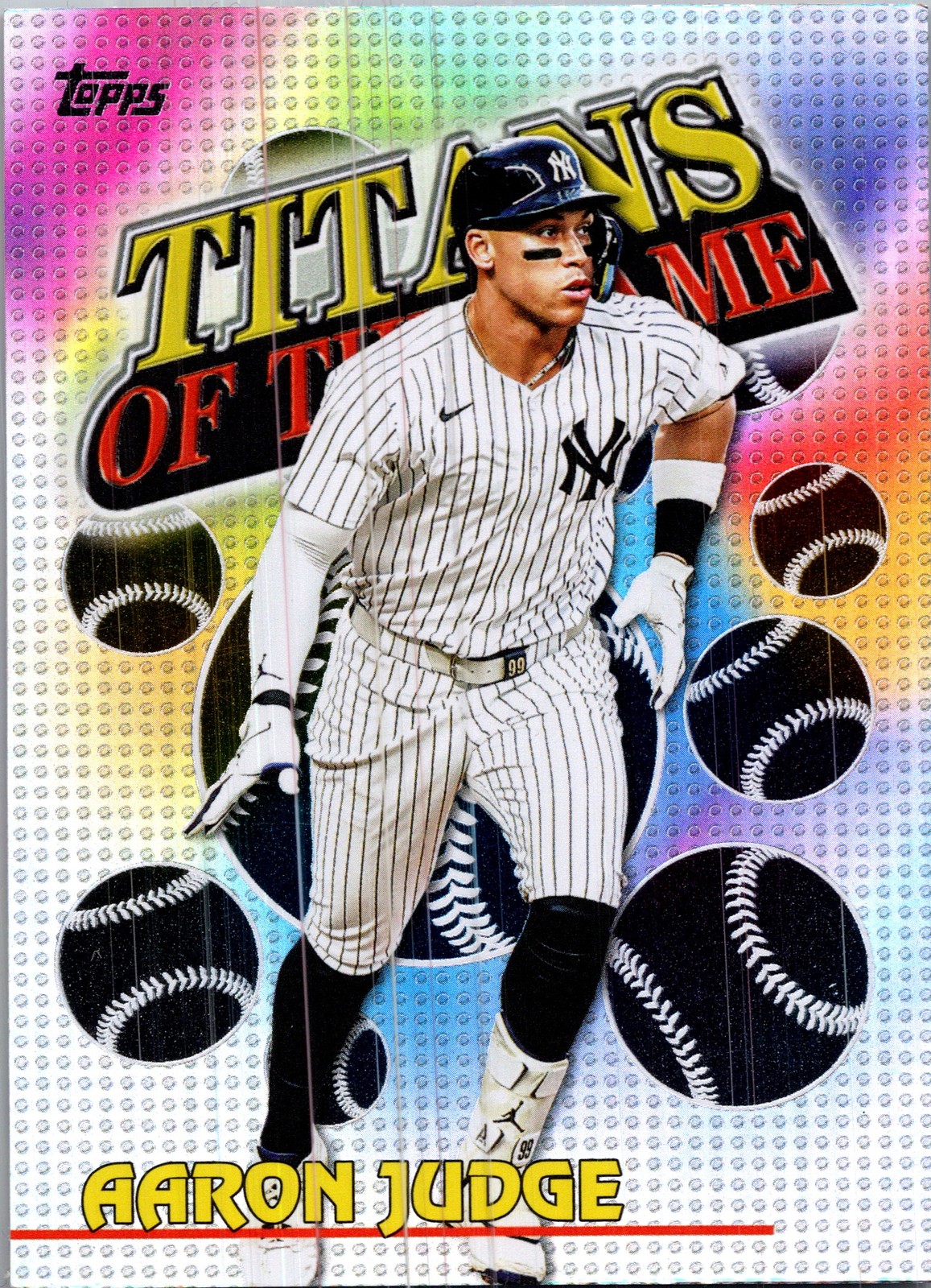 2026 Topps #TOG-3 Aaron Judge Titans of the Game