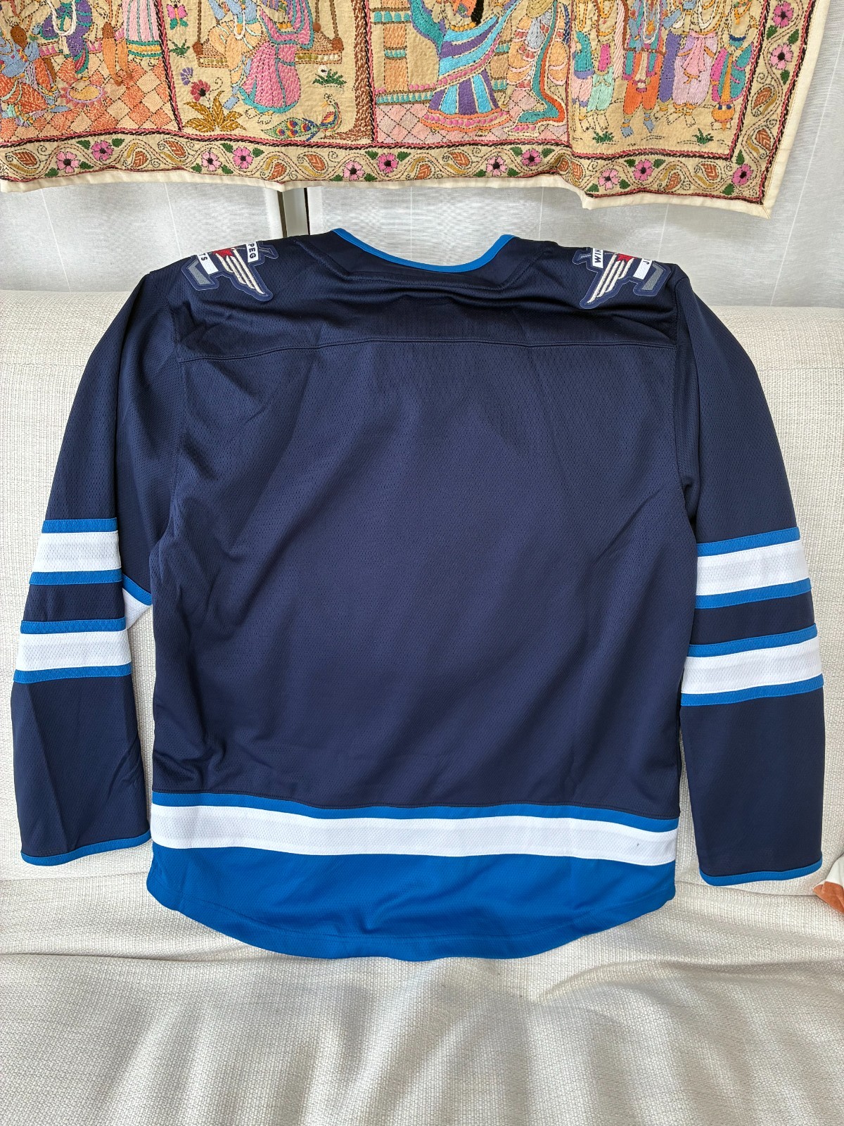 Winnipeg Jets jersey, Men’s Large, worn just once, 2025 Fanatics branded