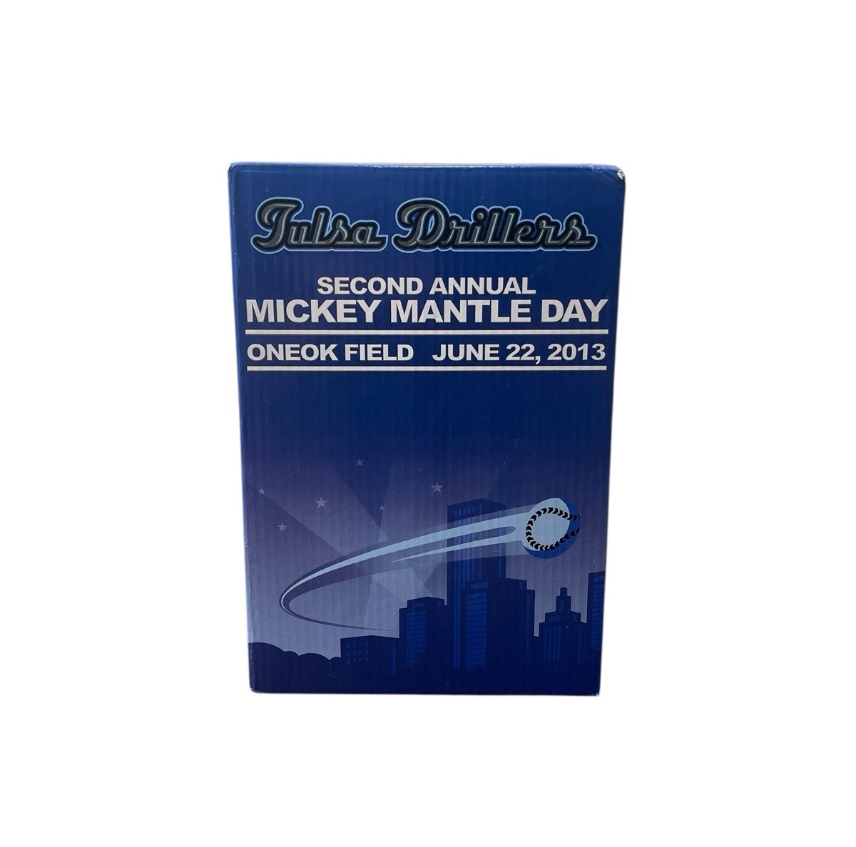 Tulsa Drillers Second Annual Mickey Mantle Day Limited Edition 312/1500 Figure