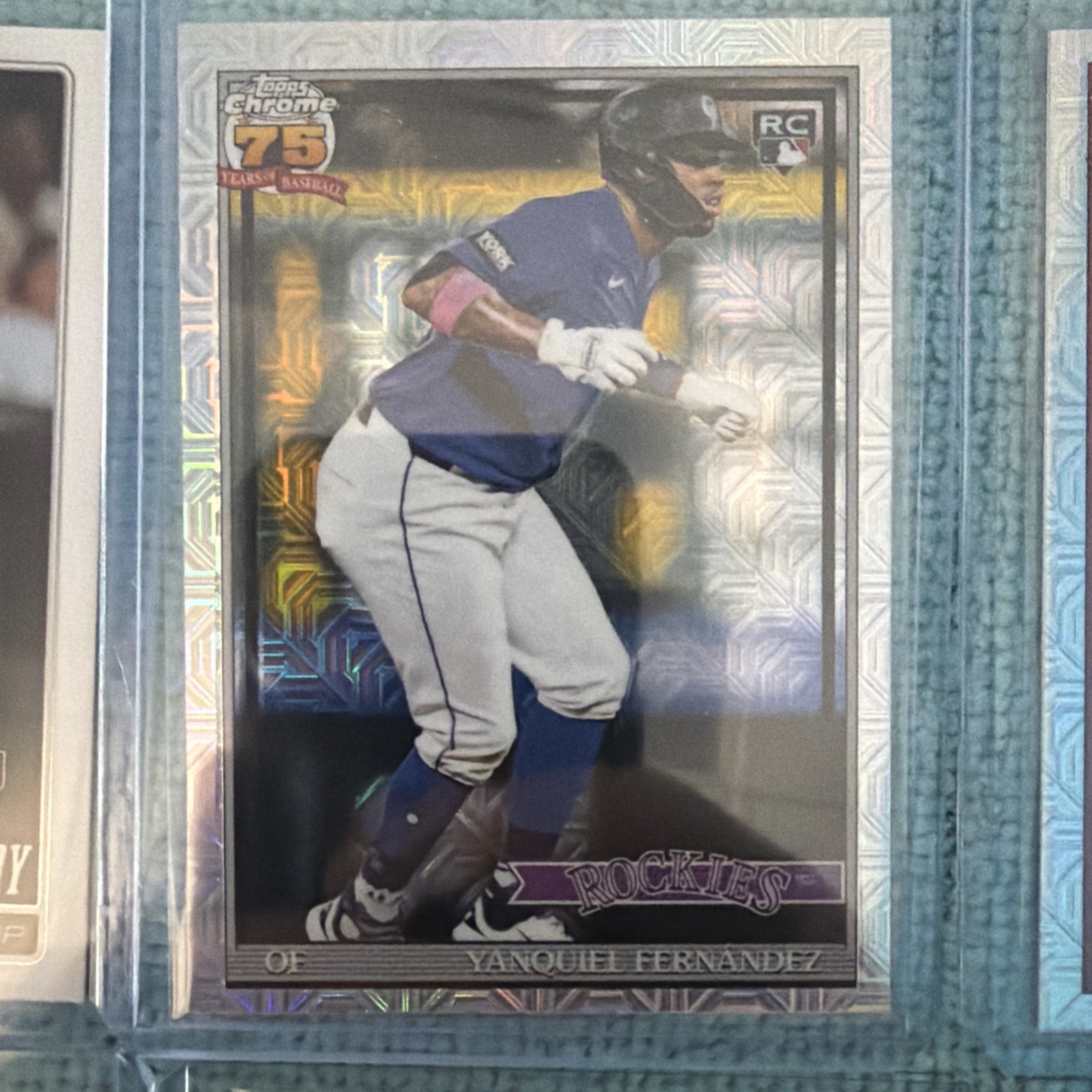 (Lot 17) Random Topps Baseball Color Inserts various years w Roki Sasaki Jersey