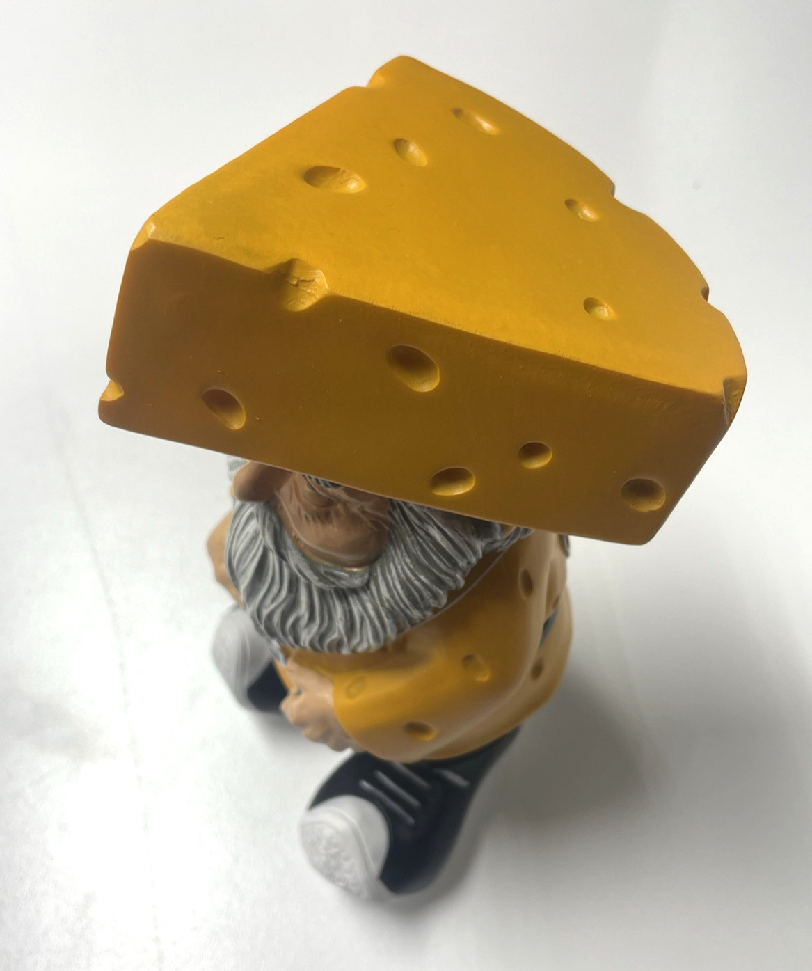 NEW Original Cheesehead Resin Gnome 10in Green Bay Packers