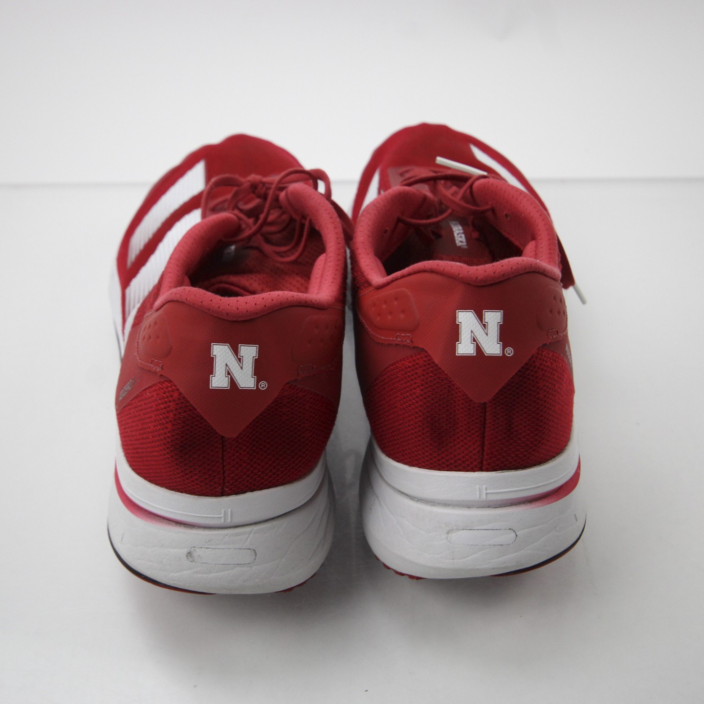 Nebraska Cornhuskers adidas adizero Running & Jogging Shoes Men’s Red Used 15