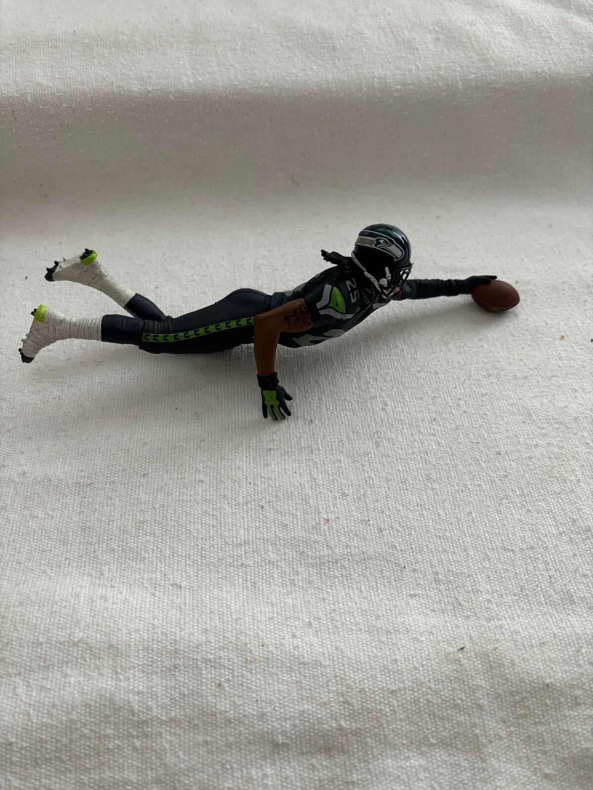 RICHARD SHERMAN SEATTLE SEAHAWK ACTION FIGURE ONLY “NO STAND”