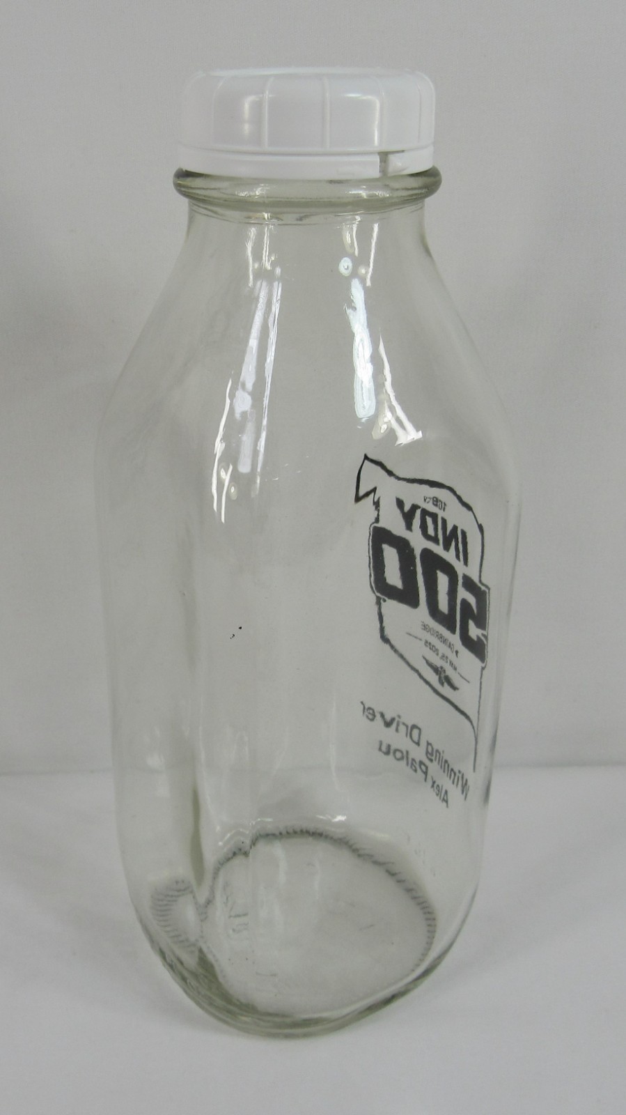 2025 Indy 500 Replica Milk Bottle 1 QT. Winning Driver Alex Palou Chip Ganassi