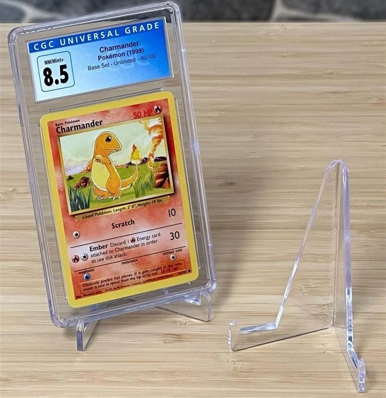 NEW (25 Count) BCW Brand Baseball Card Small Stands Holder Display